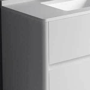 YINGJIE Nouveau Design 800mm 32 Pouces Au Sol PVC Salle De Bains Vanités avec Miroir Vanité Ensemble De Yingjie <span class=keywords><strong>Eunice</strong></span> - Product Image 6