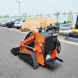 Hızlı teslimat Ce Epa tekerlek/parça kova ön eki Mini Skid nokta dönüşlü yükleyici orman Mulcher ile çim biçme makinesi - Product Image 5