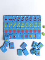 Fruit Party Amerikaanse Melamine Mahjong Tegels 160-delige set Aardbei Ananas Kersen Design Duurzaam Op voorraad Aangepaste OEM/ODM