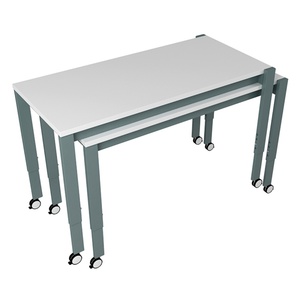 Factory Wholesale Cheap Low Price Modern Office Staff <b>Working</b> <b>Table</b> Training Folding Desks - Product Image 2