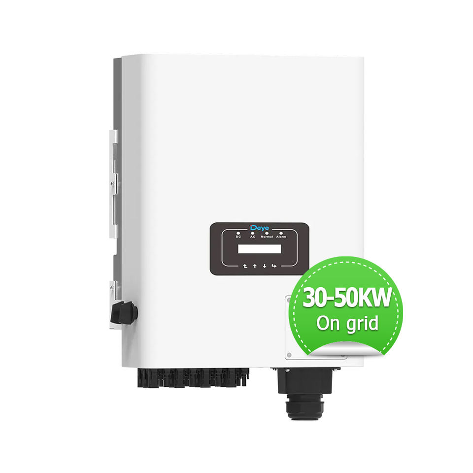 Deye Inverter 40KW 50KW on Grid Three Phase Solar Power Inverter for ...