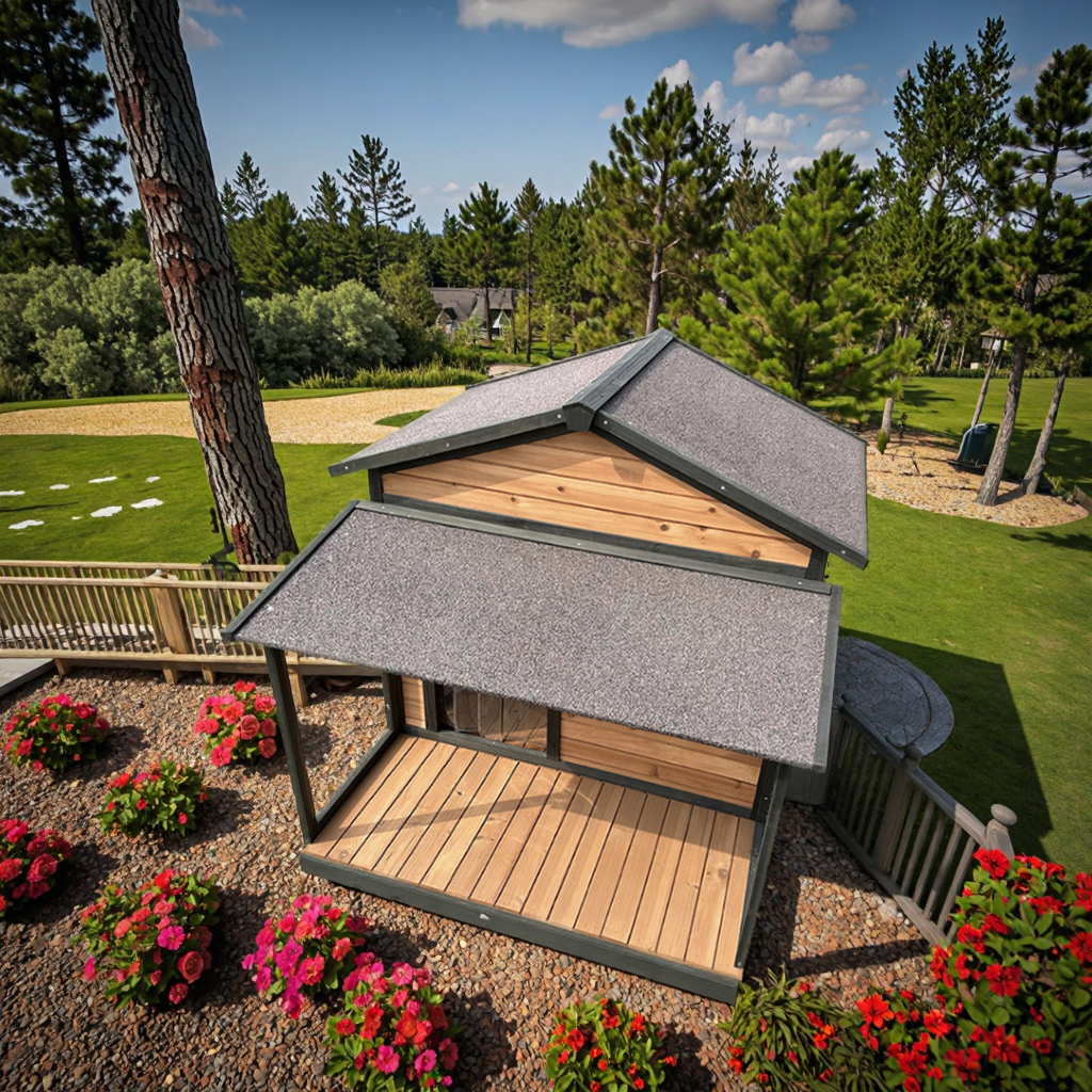 modern large dog house