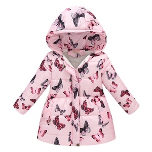 <span class=keywords><strong>Ropa</strong></span> de algodón grueso para niños y niñas, prendas de vestir con capucha para salir a esquiar al aire libre, chaqueta de bebé para invierno - Product Image 6
