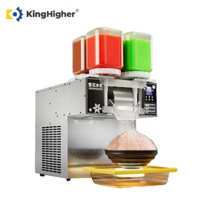 Machine à glace pilée commerciale à 4 trémies, machine à neige de lait, flocons de neige, raseuse à glace, machine à glace pilée électrique fine - Product Image 2