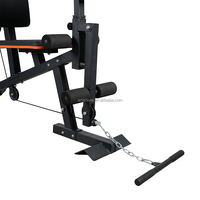 Ensemble de musculation à domicile, système d'entraînement multifonctionnel à domicile, machine à câbles, équipement de fitness multi-gym