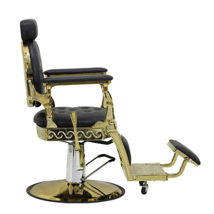 Sillas multiusos De <span class=keywords><strong>Peluqueria</strong></span>, sillón reclinable personalizado, silla de peluquero de Metal Vintage clásica de lujo - Product Image 5