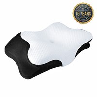 Oreiller cervical orthopédique en mousse à mémoire de forme Jiyimei, soutien ergonomique du cou, anti-ronflement, pour soulager les douleurs cervicales
