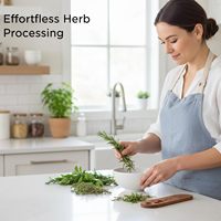 Éplucheur d'herbes en bois rustique et sûr, outil de cuisine, éliminateur de feuilles de légumes en bois pour la cuisine, 8 ouvertures différentes