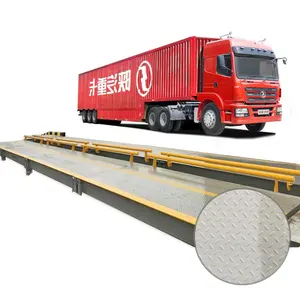 Hener – balances numériques électroniques pour véhicule, 100 tonnes, système de pont de pesée pour camion avec imprimante