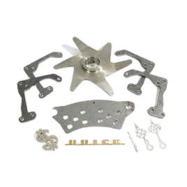 Boîtier d'éclairage rond en aluminium OEM/ODM usiné CNC en acier inoxydable laiton cuivre avec brochage pour le traitement des métaux - Product Image 4