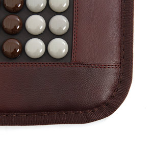 Cojín calentado 2025 Fanocare Productos de masaje Masaje de próstata Turmalina Piedra Natural Negro Turmalina Piedra Almohadilla térmica - Product Image 6