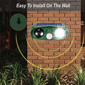 Trang Trại Sân Năng Lượng Mặt Trời Siêu Âm Chim Không Thấm Con Chó Động Vật <span class=keywords><strong>Repeller</strong></span> Ngoài Trời Vườn Năng Lượng Mặt Trời Động Vật Hoang Dã Không Thấm Siêu Âm - Product Image 4