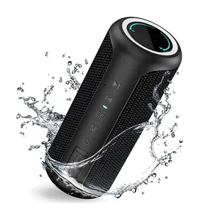 Alto-falante profissional alto-falante de áudio, 40w, alto-falante bluetooth, controle por toque, sem fio, uso externo, cartão portátil, viagem, bluetooth