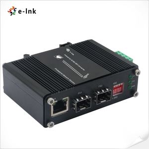 Mini công nghiệp 1g 10G SFP + Để SFP + oeo chuyển đổi 3R Repeater <span class=keywords><strong>Ethernet</strong></span> phương tiện truyền thông chuyển đổi sợi quang SFP Extender - Product Image 4