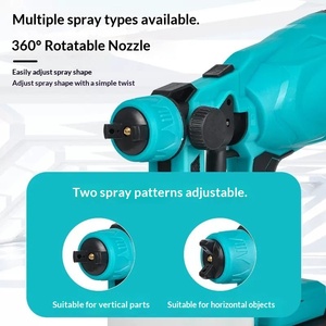 <span class=keywords><strong>Pistolet</strong></span> pulvérisateur de peinture sans air 24V/48V sans fil, haute pression, buse 1,3 mm - Portable pour la peinture DIY à domicile - Vente chaude - Product Image 2