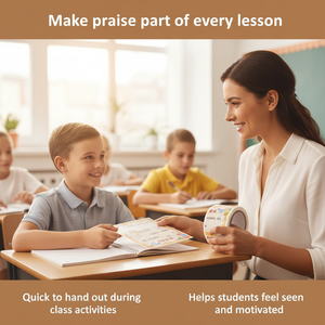 Pegatinas enrollables para certificados de honor, pegatinas de recompensa y elogio para jardín de infancia y escuela primaria, pegatinas adhesivas motivacionales para profesores y aulas. - Product Image 4