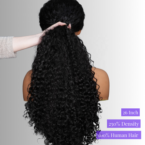 Perruque Lace Front en Cheveux Indiens Bruts HD, Perruque Full Lace 100% Cheveux Humains Vierges à Cuticules Alignées Sans Colle, Perruque Lace Frontal pour Femmes Noires - Product Image 5