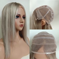 Nouvelle Collection : Perruque Médicale Ultra Respirante et Légère, 100% Cheveux Humains, Lace Front, Sans Colle, Entièrement Nouée à la Main, Vente en Gros Usine