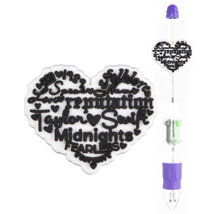 Nouveau produit Explosion Silicone <span class=keywords><strong>Focal</strong></span> Beads pour stylos Coffret cadeau pour la Saint-Valentin Nouvelle-Zélande Noël 3-d Silicone <span class=keywords><strong>Focal</strong></span> Beads - Product Image 5