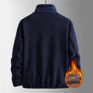 2023 <span class=keywords><strong>hiver</strong></span> agneau polaire <span class=keywords><strong>manteau</strong></span> unisexe polyvalent épaissi coton <span class=keywords><strong>manteau</strong></span> lâche marque de mode granulés polaire Teddy veste - Product Image 4