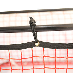 Équipement d'entraînement de rebondisseur de filet de football portable d'usine DKS OEM avec tubes en acier épais et couleur noire - Product Image 6