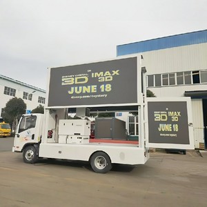 FAW 4X2 Outdoor LED Advertising Truck with Digital Billboard Screen Mobile Digital LED Billboard Van for Advertising - Product Image 4