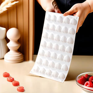 <span class=keywords><strong>Moule</strong></span> en <span class=keywords><strong>silicone</strong></span> en forme de cœur Tangchu pour <span class=keywords><strong>chocolat</strong></span>, mousse, gâteau, biscuits, décoration de fondant, outil de décoration, <span class=keywords><strong>moule</strong></span> à savon, emballé individuellement - Product Image 2