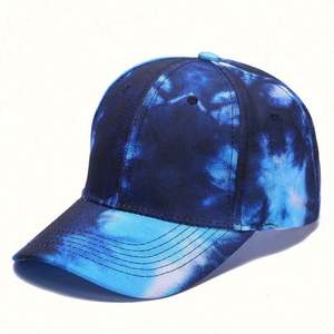 Gorra de Béisbol de Verano, Estilo Hip-Hop, Ecológica, Promocional, con Bordado 3D, Cierre de Hebilla Metálica, Diseño Tie-Dye, Unisex - Product Image 2
