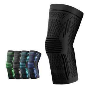 Genouillère de compression Aofit personnalisable avec logo, protection professionnelle, respirante, pour la course à pied, prévention des blessures, élastique et extensible - Product Image 4