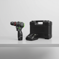 Kit de perceuse sans fil à double vitesse 16,8 V industriel avec un ensemble complet de clés dynamométriques pour la construction