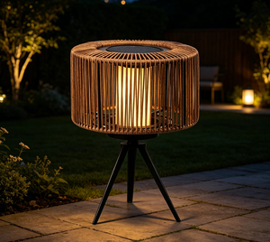 Lampada Solare a LED in Alluminio per Esterni, Giardino, Patio, Terrazza, Tavolo, Dimmerabile 5W IP54 - Product Image 5