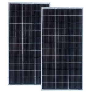 Panneau solaire monocristallin 100W pour maison, camping-car, extérieur, système d'alimentation de surveillance, panneau de charge photovoltaïque - Product Image 3