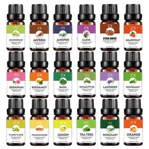 40pcs 10ml <b>Diffuser</b> <b>Essential</b> <b>Oil</b> Set Aromatherapy Fragrance <b>Oil</b> <b>for</b> Personal Use Skin Care Massage and Spa - Product Image 1