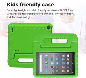 เคสกันกระแทกสำหรับเด็ก ลดราคา สำหรับ Amz Kindle Fire HD 7 นิ้ว รุ่นปี 2019/2017/2015 ป้องกันการตกกระแทก ดีไซน์บาง พกพาสะดวก+เหมาะสำหรับเด็ก - Product Image 4