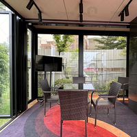 Système de maison intelligente préfabriquée, maison modulaire moderne, maison préfabriquée portable et extensible pour une vie flexible