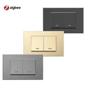 Thailand Standard Custom Commutateur Intelligent Electric Smart <strong>Switches</strong> Physical <strong>Push</strong> <strong>Button</strong> ZigBee Smart <strong>Switch</strong> - Product Image 1