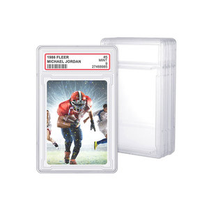 PSA Card Slab Protector, Translucent Vibrant Color <b>Frame</b>, Standard Size, Drop & Scratch Proof Holder for Graded Sports TCG Cards - Product Image 3