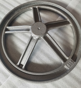 ล้อมือเหล็กสีเทาทรายหล่อ GGG50 GGG40เหล็กหล่อ GG20ทราย - Product Image 4