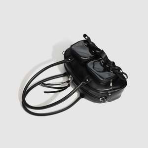 Nuevo bolso de lujo de estilo italiano amarillo para mujer con cierre de cremallera con dos asas/correas para uso informal - Product Image 4