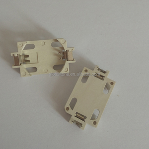 Weißer DIP-Typ Horizontaler Knopfzellen-Batteriehalter für CR2032 - Product Image 5