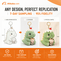 Boîte de desserts Dino Delights, jouet en peluche personnalisé, porte-clés animal en peluche, boîte mystère, vente en gros, OEM, ODM, mascotte douce personnalisée