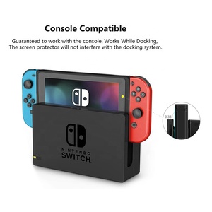 Protector de Pantalla de Vidrio Templado Transparente HD 9H Antihuellas para Consola de Juegos <span class=keywords><strong>Nintendo</strong></span> Switch Lite OLED - Product Image 2