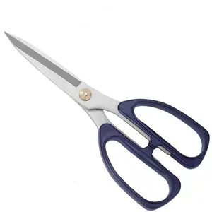 High Quality Durable Multifunctional Household Stainless Steel Office Scissors Powerful Scissors With Plastic Handle