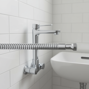 Manguera Flexible de Latón de 150 cm con Doble Crimpado para Tuerca Simple Monofásica - Product Image 3