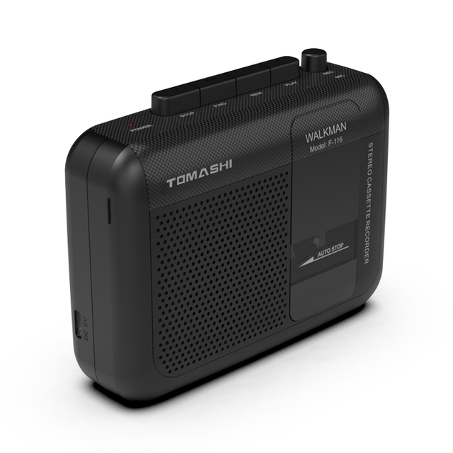 Portable Retro Cassette Deck Recorder Mini Nostalgic Cassette Recorder Vintage Stereo Walkman Player