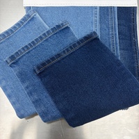 Tela Elástica de Algodón y Poliéster de 11.8 oz, 170 cm de Ancho, para Conjuntos de Mezclilla para Mujer