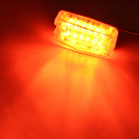 Feux de signalisation à LED 36W, clignotants latéraux, boîtier en alliage d'aluminium, multicolores, feux de détresse clignotants pour camion, IP65