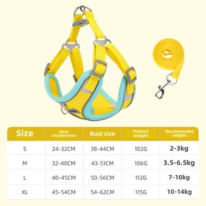 Yaz yürüyüşleri için 2025 yeni tasarım lüks evcil hayvan koşumu nefes köpek tasma taktik yelek tarzı köpek tasma evcil hayvan malzemeleri - Product Image 6