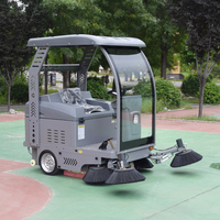 Nouvelle autolaveuse et balayeuse industrielle autoportée pour sols humides avec batterie
