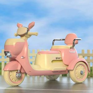 Motocicleta eléctrica de 2 asientos para niños a precio barato/<span class=keywords><strong>3</strong></span> ruedas rosa con batería, triciclo para niños, coche de juguete, motocicleta - Product Image 4